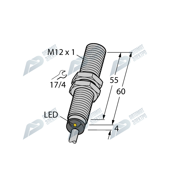 Магнитный датчик TURCK BIM-EM12E-Y1X