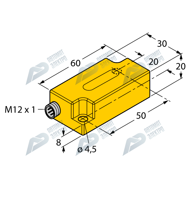 Инклинометр TURCK B2N45H-Q20L60-2LI2-H1151/S97