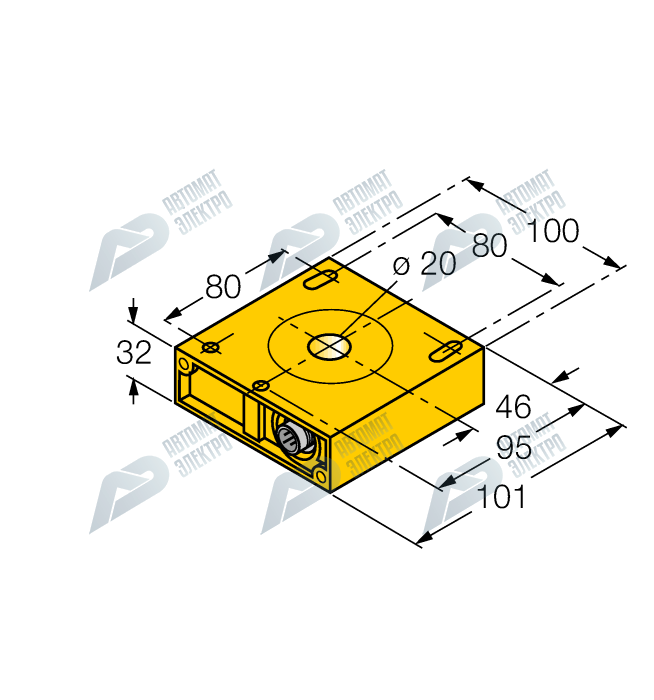 Кольцевой датчик TURCK NI20R-