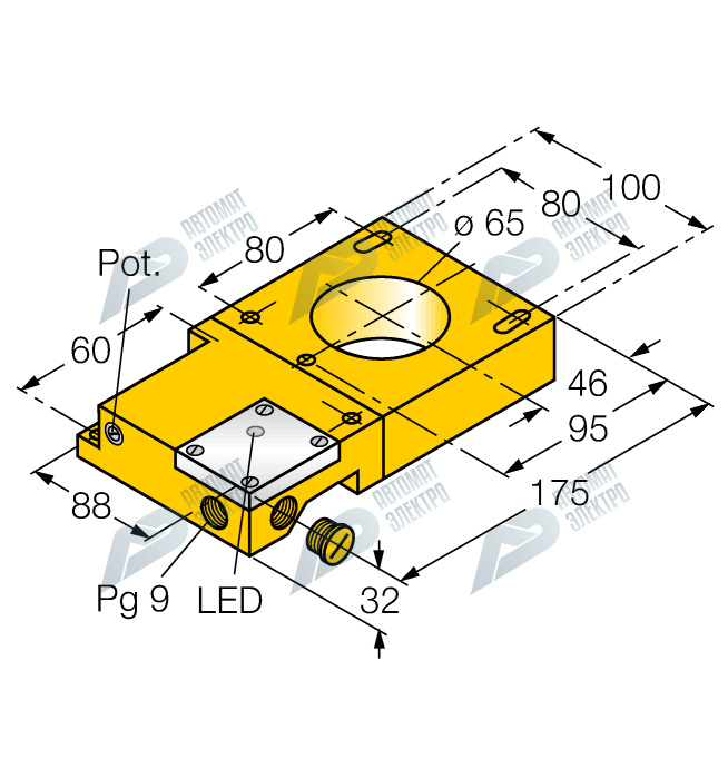 Кольцевой датчик TURCK NI65R-S32SR-VP44X