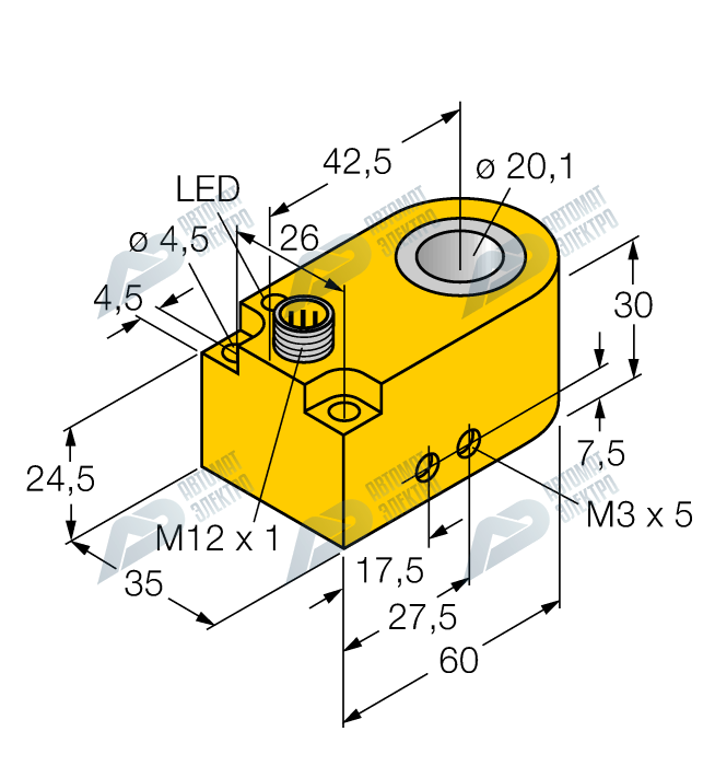 Кольцевой датчик TURCK BI20R-W30S-AP6X-H1141
