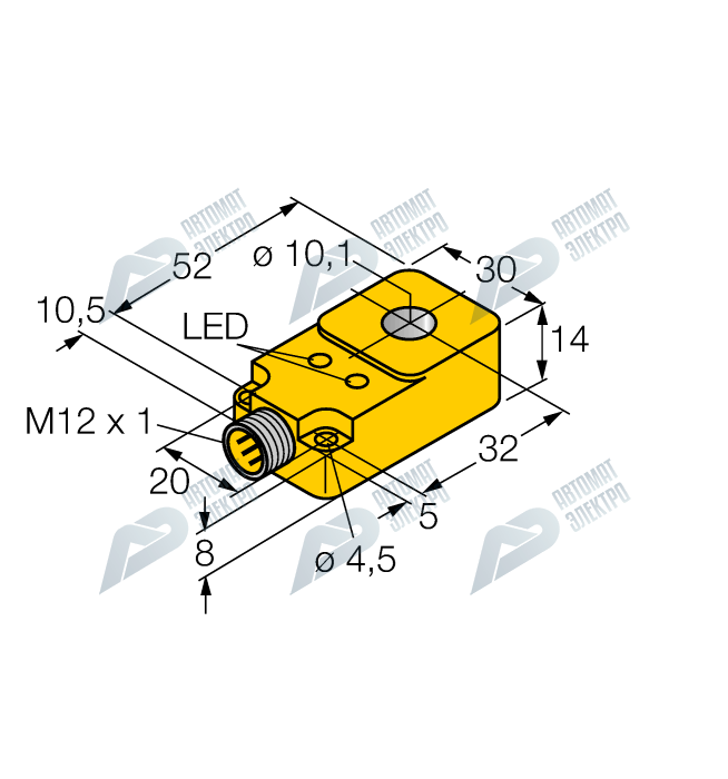Кольцевой датчик TURCK BI10R-Q14-AP6X2-H1141