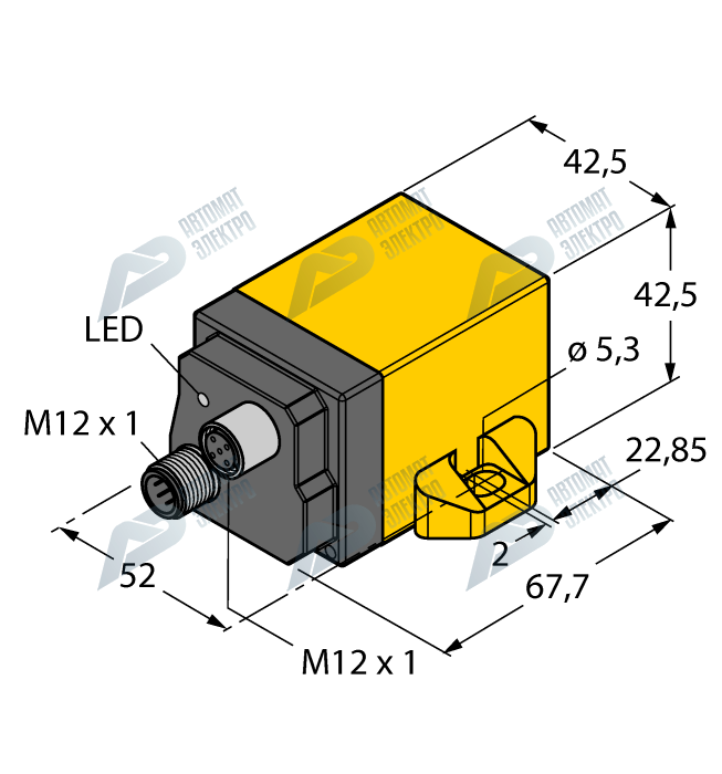 Инклинометр TURCK B2N10H-Q42-CNX2-2H1150