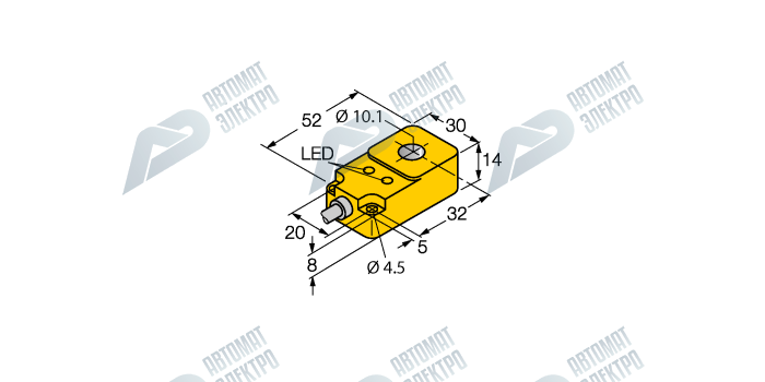 Кольцевой датчик TURCK BI10R-Q14-AN6X2