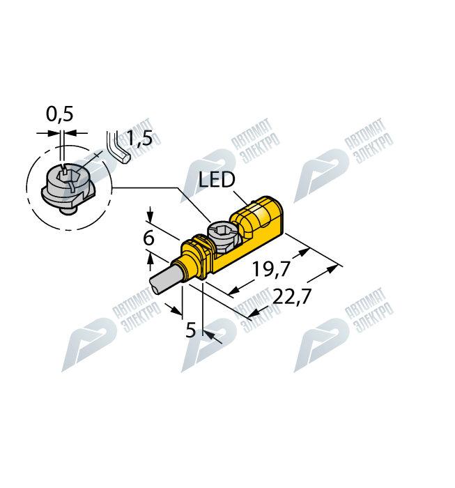 Магнитный датчик TURCK BIM-UNTK-AP6X